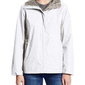 Columbia Women's White and Gray Jacket